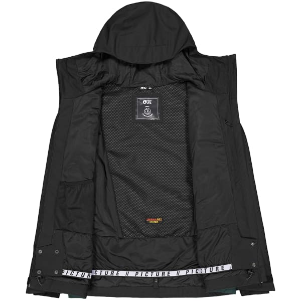 Veste snowboard PICTURE OBJECT JKT BLACK PDRSA PINE SHADOW