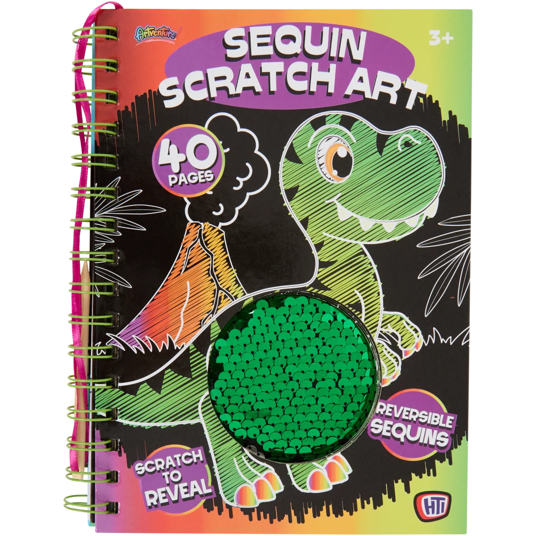 Pailletten krasboek Diverse varianten