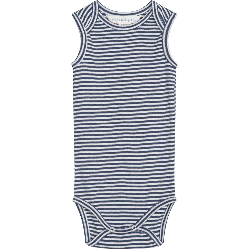 Køb Serendipity Navy/Offwhite Baby Tank Stripe