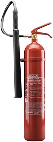 Gloria KS 5 ST CO2 Feuerlöscher 5kg Kohlendioxid f. elektrischen Anlagen u. EDV