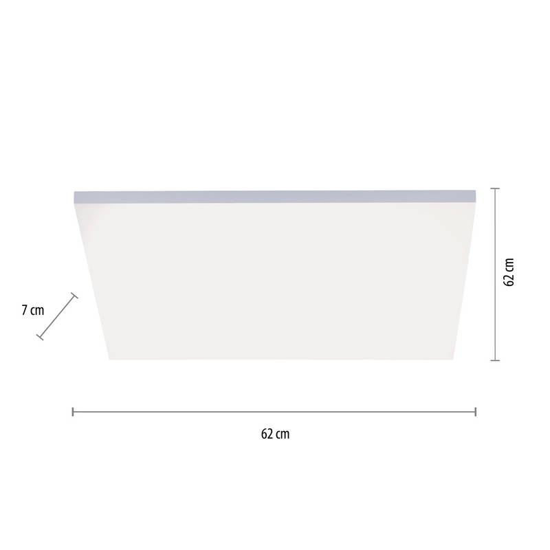Just Light Deckenleuchte FRAMELESS