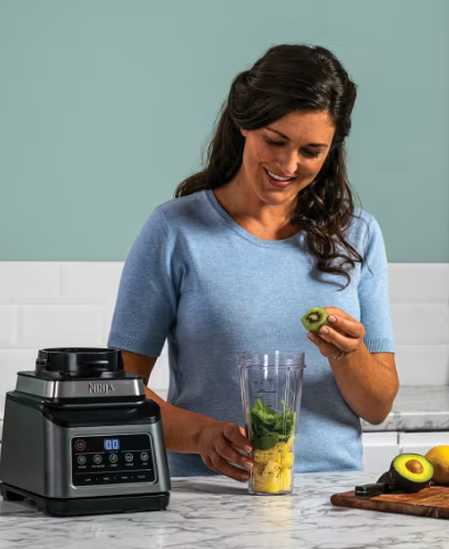 3in1 Küchenmaschine Mixer / Zerkleinerer / Smoothie Maker mit Auto-iQ (BN800EU) - Schwarz / Silber