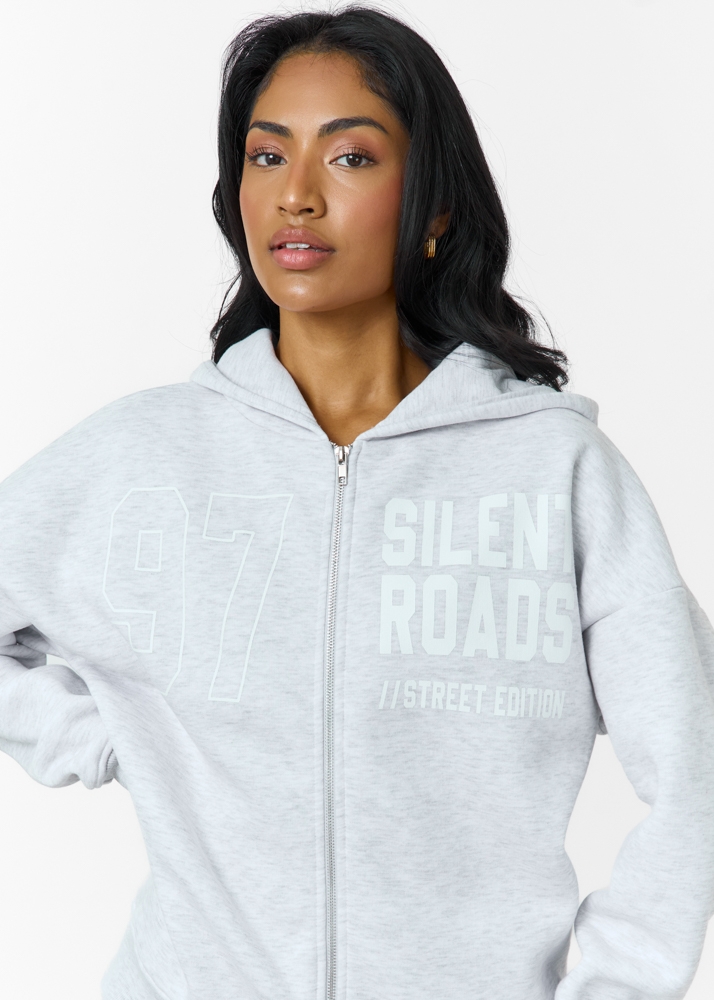 Silent roads vest lichtgrijs