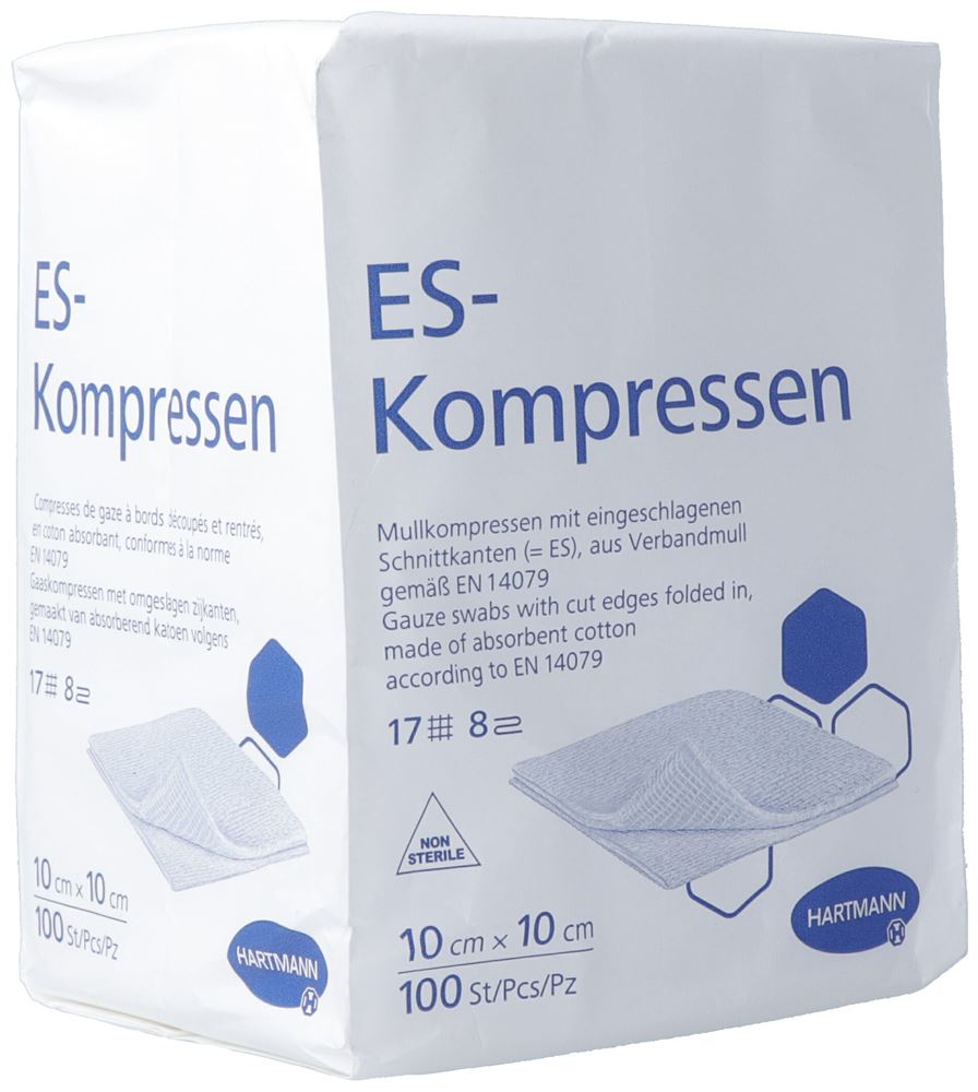 HARTMANN ES Kompressen 8fach<br>100 Stück, 10x10cm