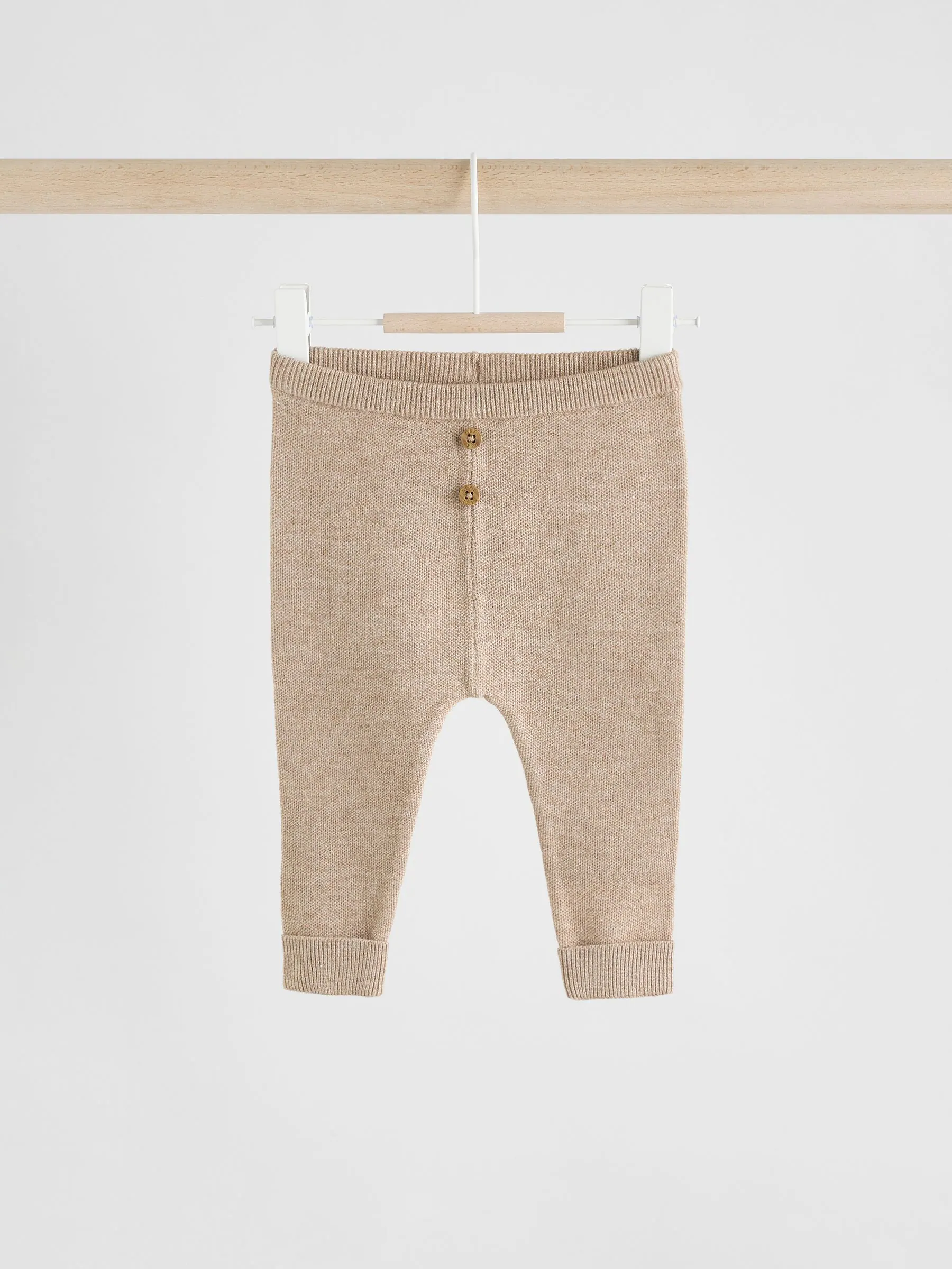 Neutraal - Babyset met gebreide trui en legging (0mnd-2jr)
