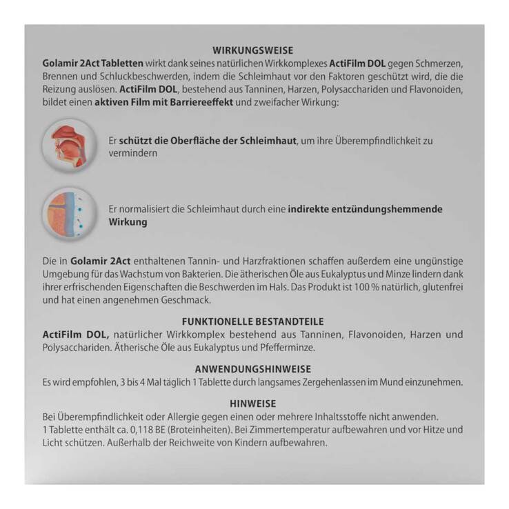 Golamir Lutschtabletten, 20 St