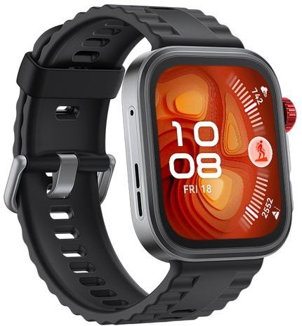 HUAWEI - WATCH FIT 4 Pro - Zwart - Fluorestomeer - Saffierglas & Titanium