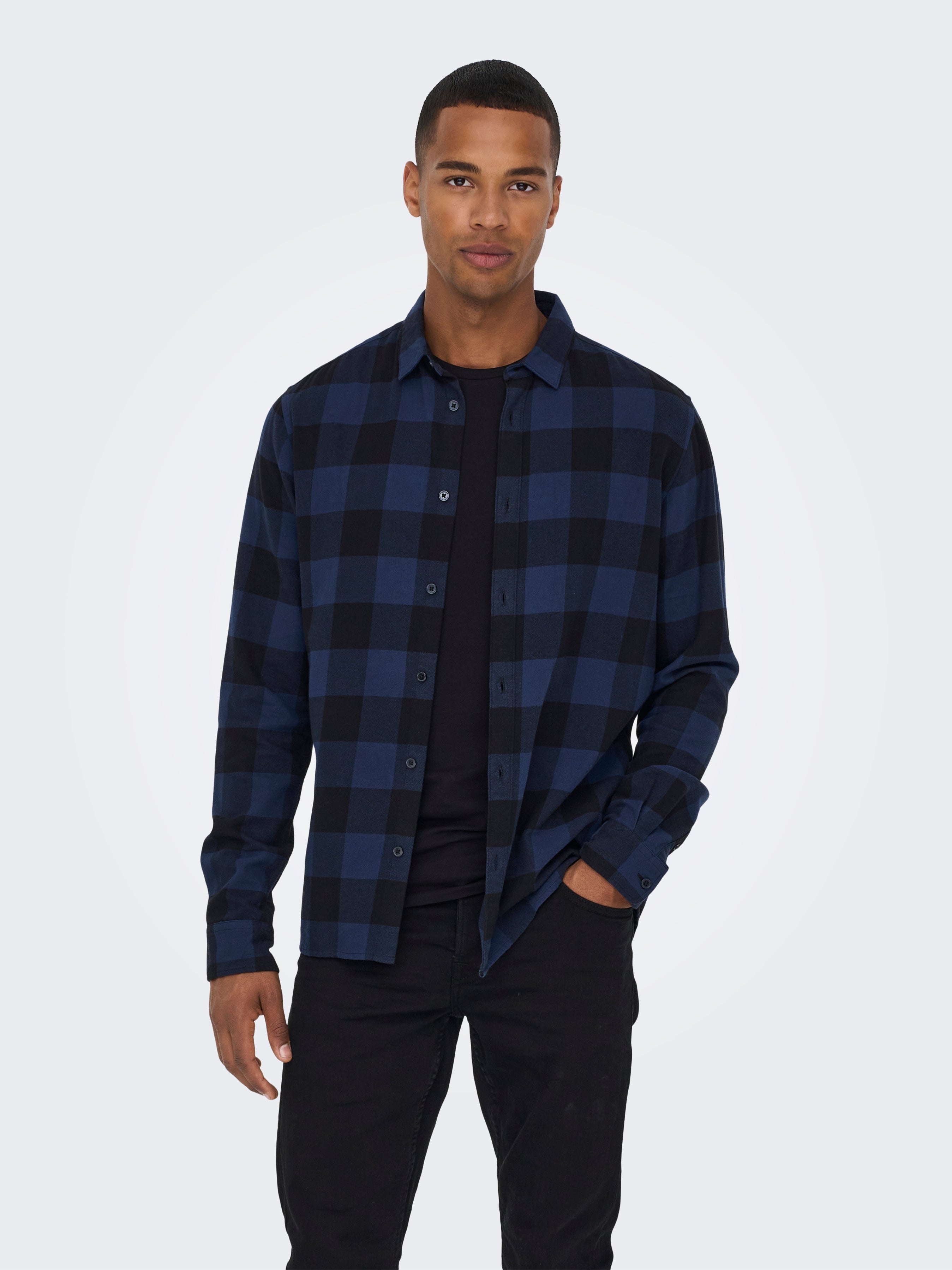 ONSGUDMUND Hemd Dress Blues