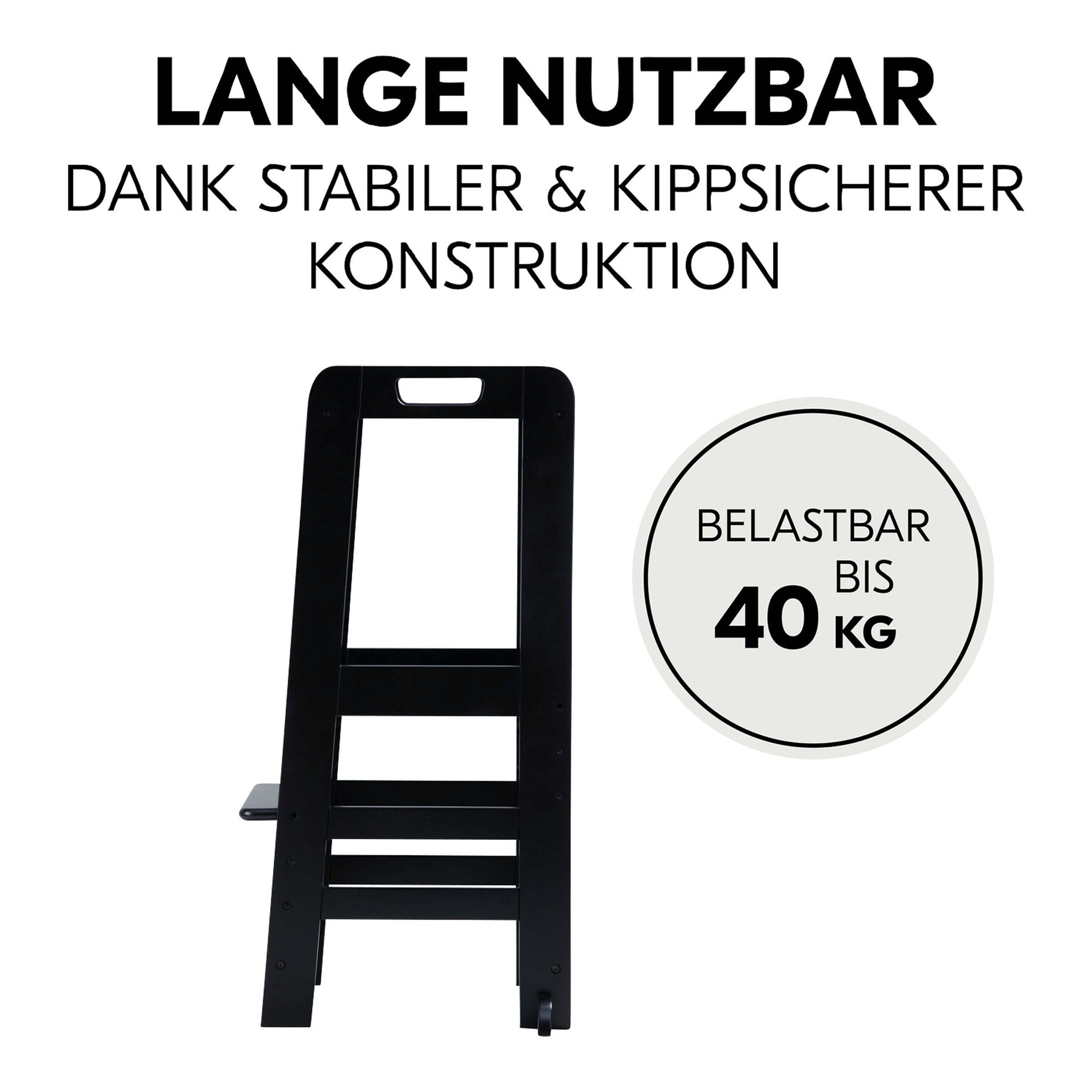Hauck Lernturm Learn N Explore black