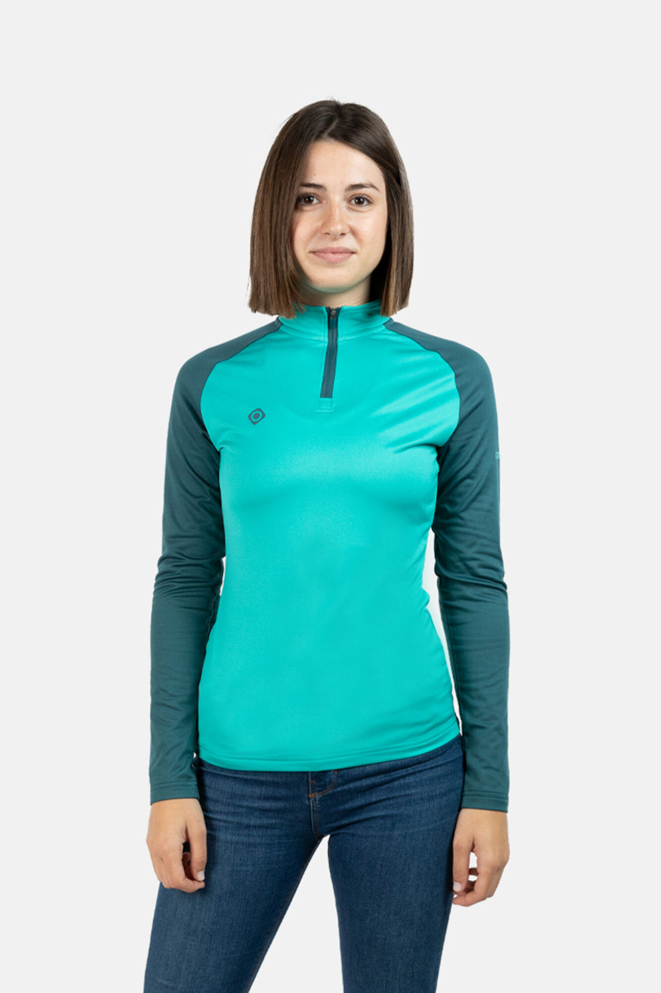 Camiseta de manga comprida Indus - Turquesa