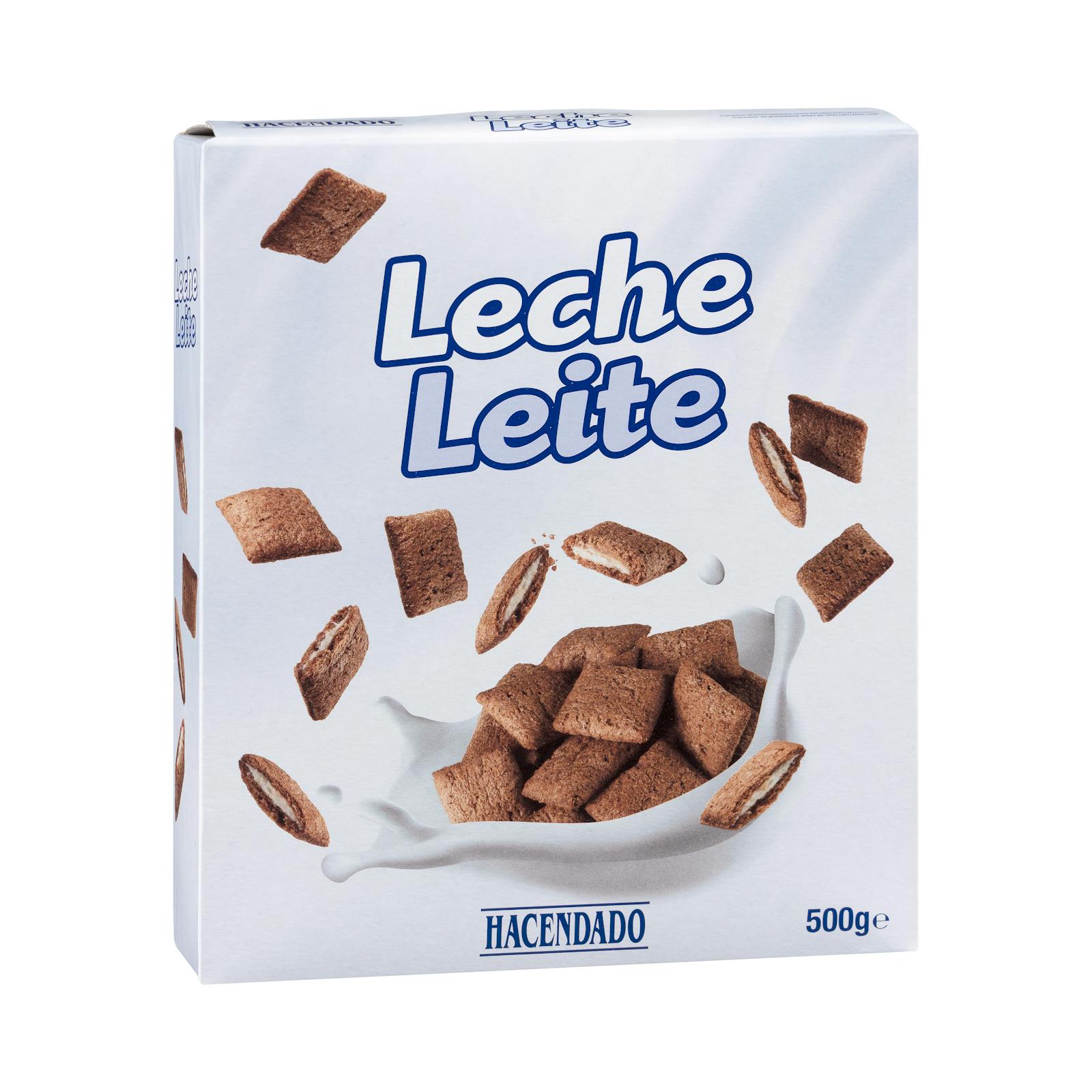 Céréales fourrées au lait Hacendado
