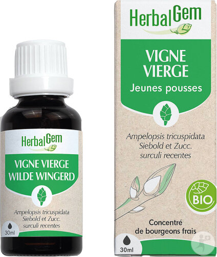 Herbalgem Vigne Vierge Bio Macérât-Mère Concentré Flacon 30ml