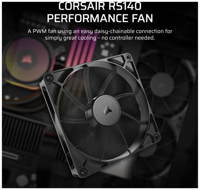 Corsair RS140 140mm PWM blæser