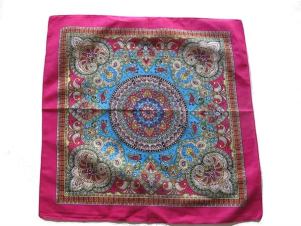 Mønster rosa bandana motorsykkelskjerf