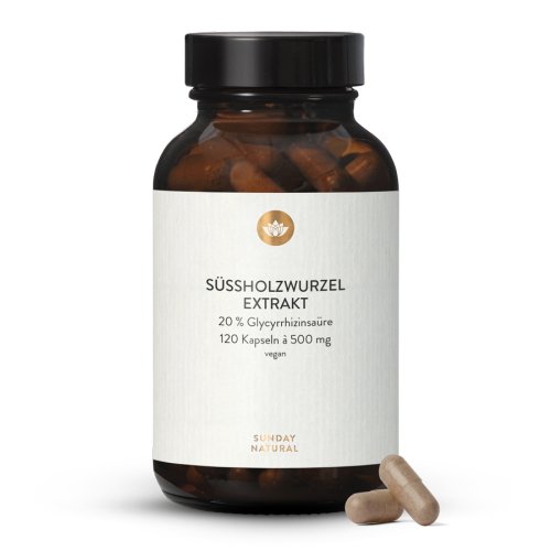 Sunday Natural Products  Süßholzwurzel Extrakt Kapseln