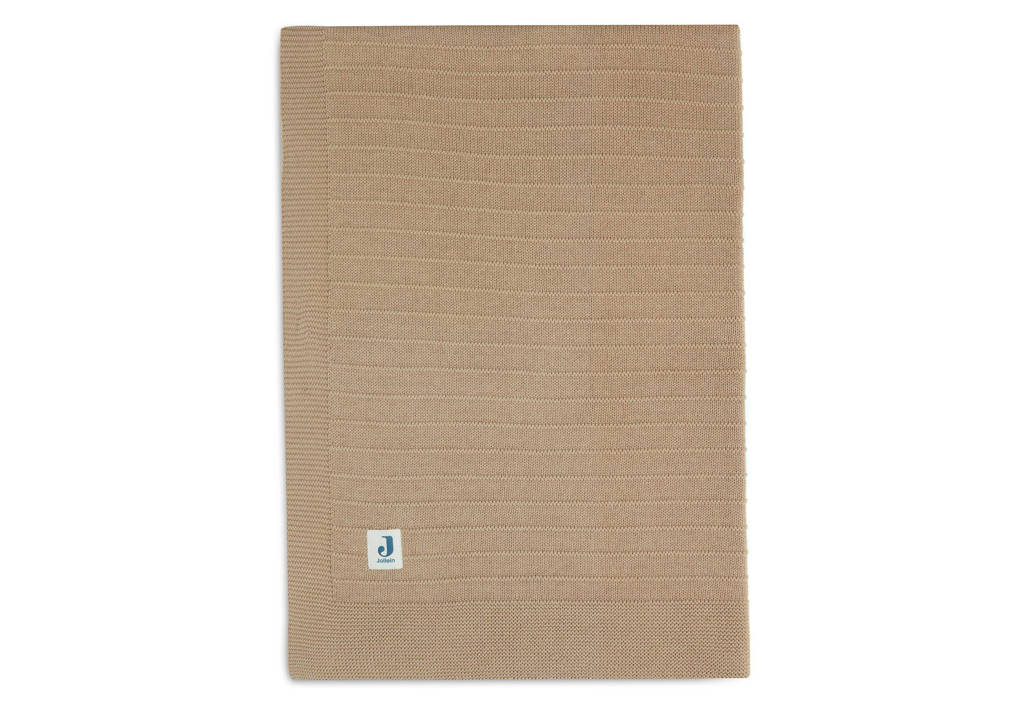 wiegdeken Pure Knit Biscuit