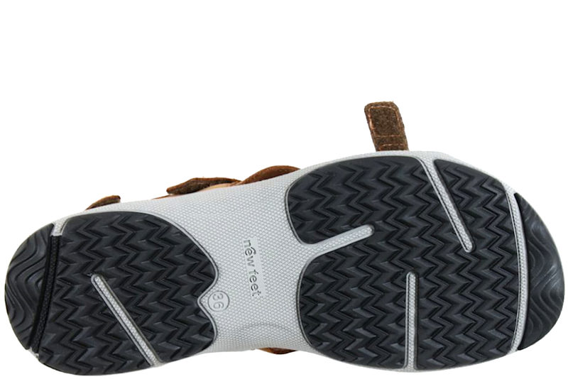 NEW FEET SANDAL I BRUNT NUBUCK