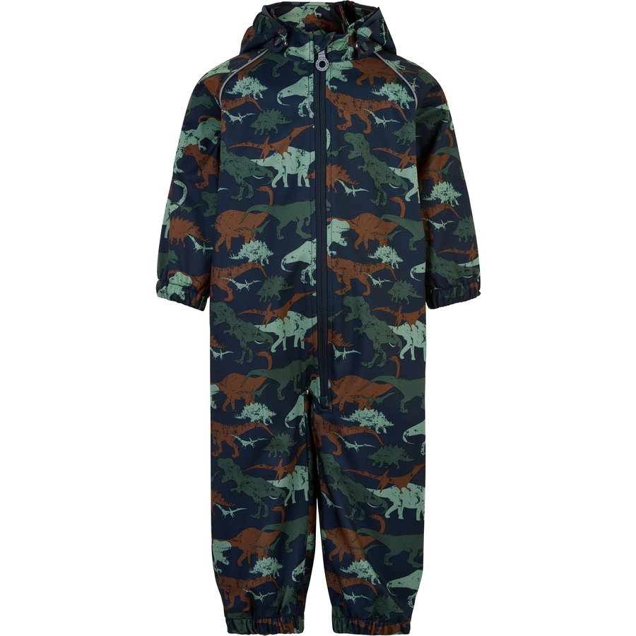 Minymo Softshell Suit Aop Blue Nights