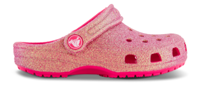 Crocs Classic Iridescent Glitter Kid Clog Pink 210986 (28-38)