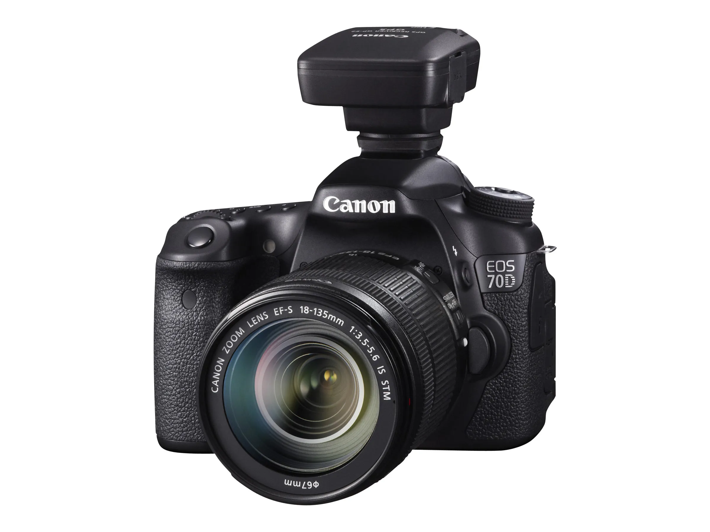 Canon EOS 70D - Digitalkamera - SLR - 20.2 MP - APS-C - 1080p - 3x optisk zoom EF-S 18-55 mm IS STM objektiv - Wireless LAN