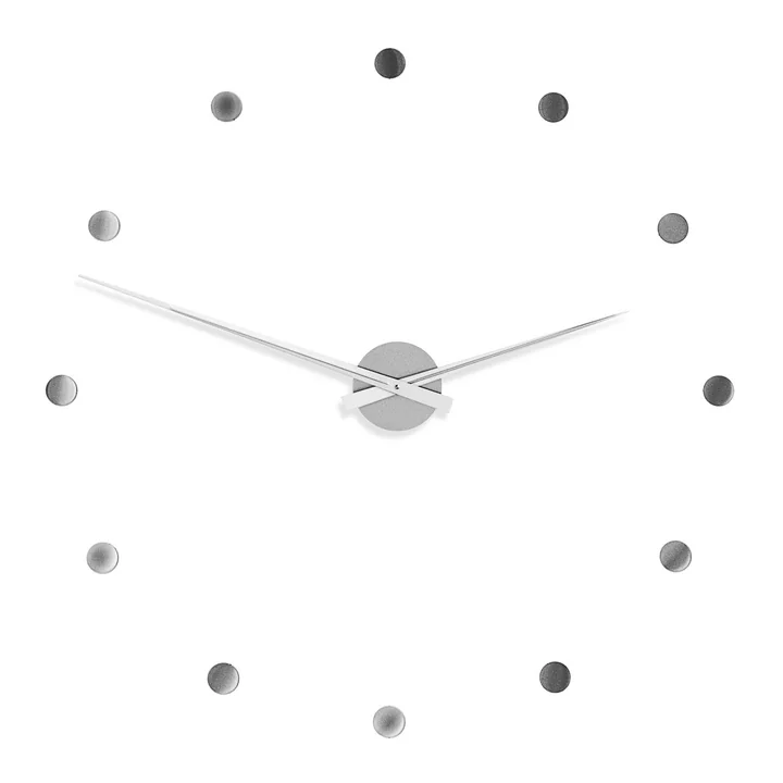 Radius Design - Flexible Wanduhr, Edelstahl