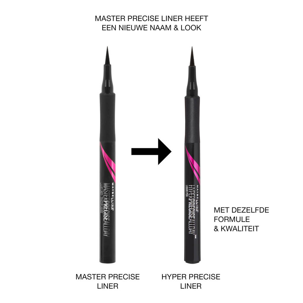 Nie erk niet zoals het moetHyper Precise All Day Liner eyeliner - 001 Forest Brown