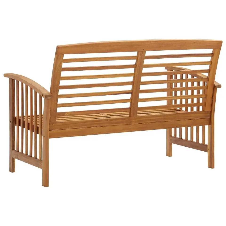 vidaXL - Tuinbank - Bruin - Acaciahout - 119 cm