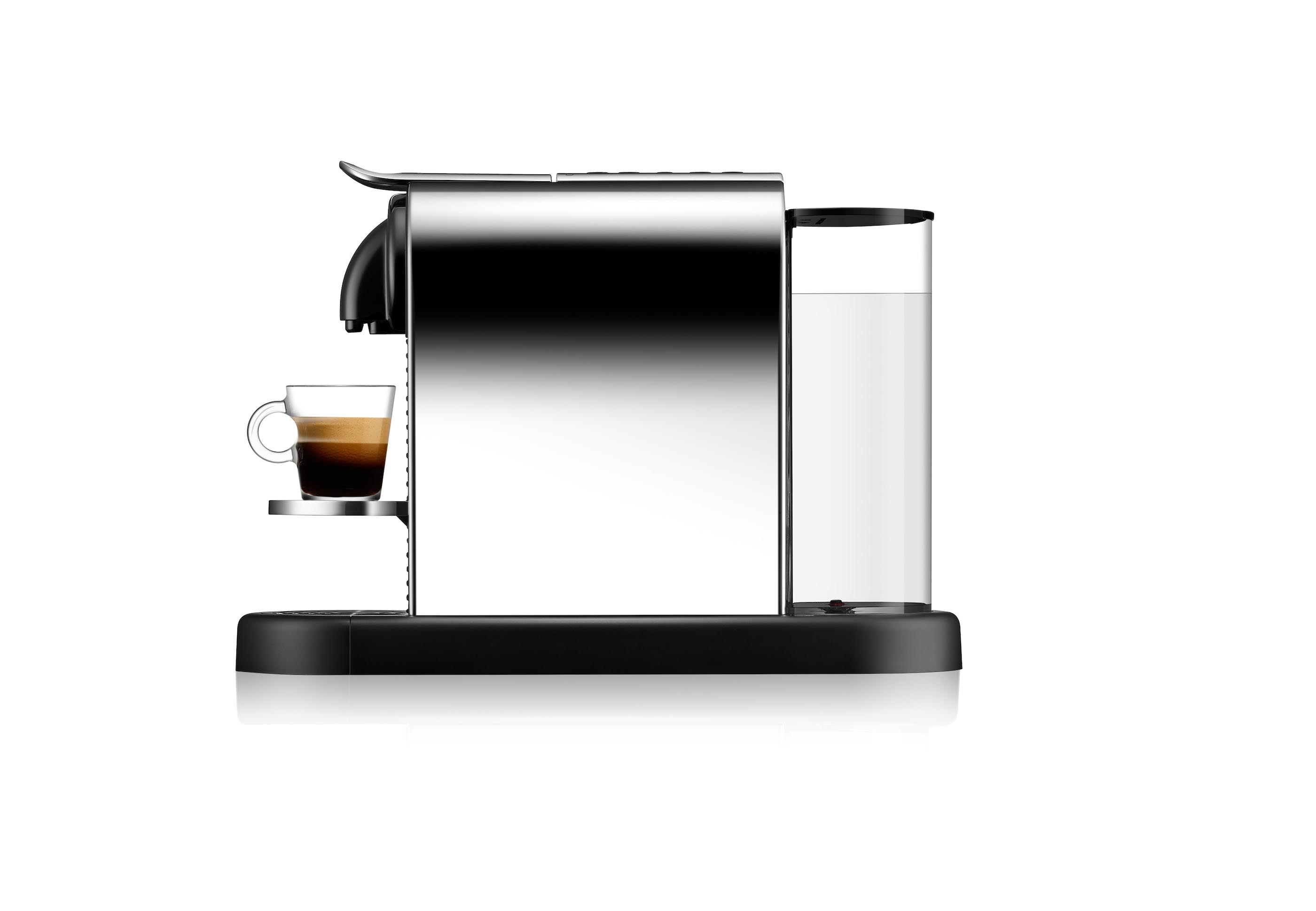 Cafeteira Citiz Platinum D em aço inoxidável