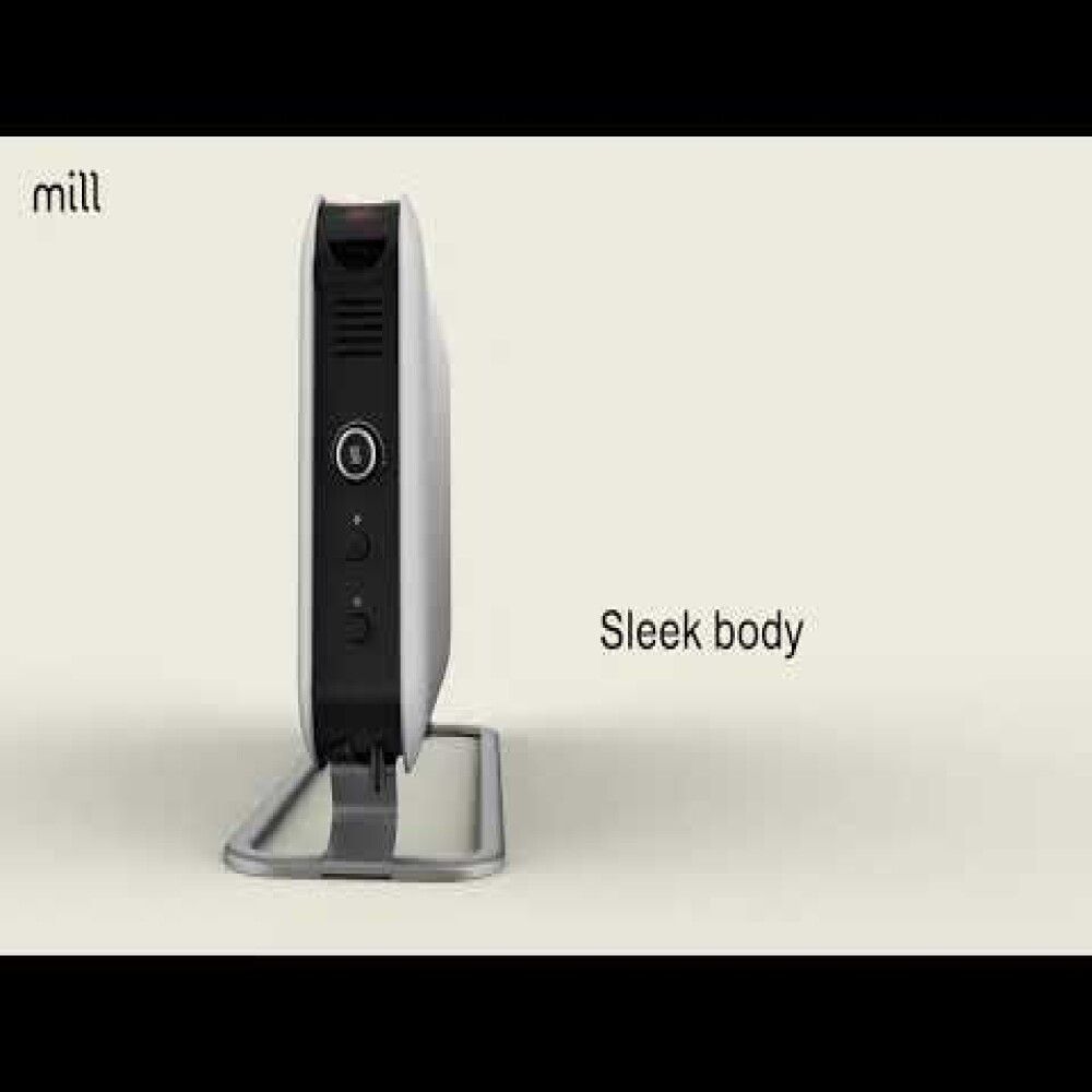 GULVOVN MILL SG2000LED 2000W 230V 33X62CM