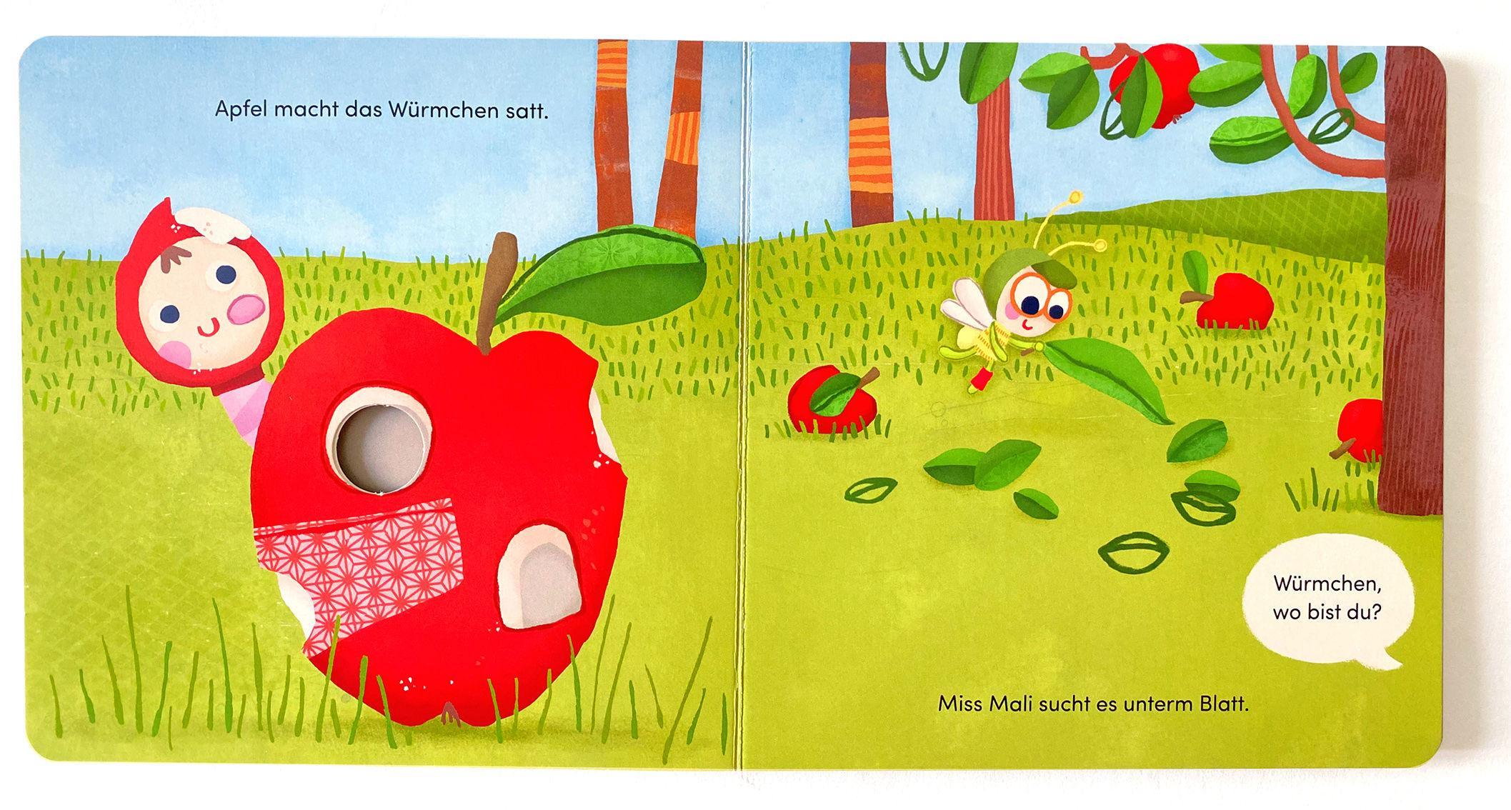Bababoo and friends - Würmchen spielt Verstecken. Kuckuck! - Mein liebstes Fingerspielbuch