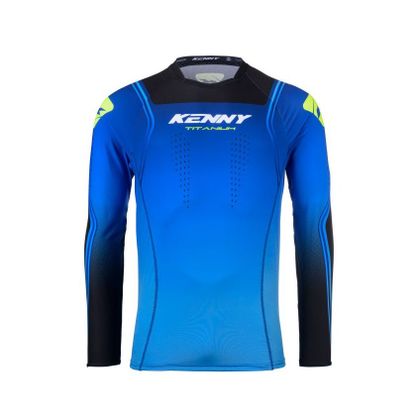 Maillot cross Kenny TITANIUM 2025 - Bleu / Bleu