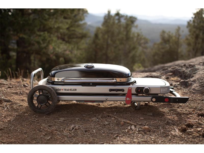 Weber Camping-Grill Traveler Portabler Camping-, Picknick-Grill