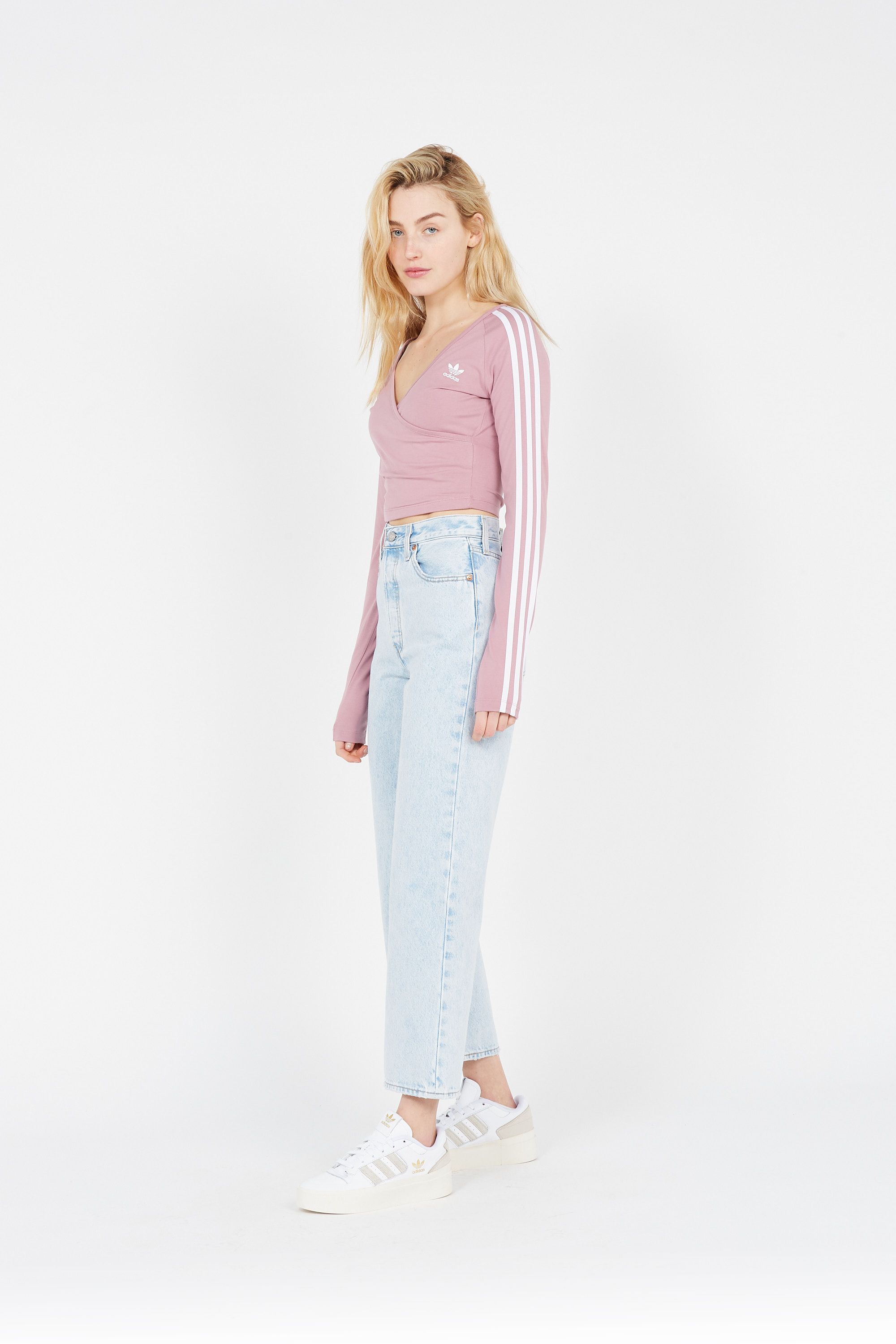 ADIDAS T-shirt LONG SLEEVE Rose