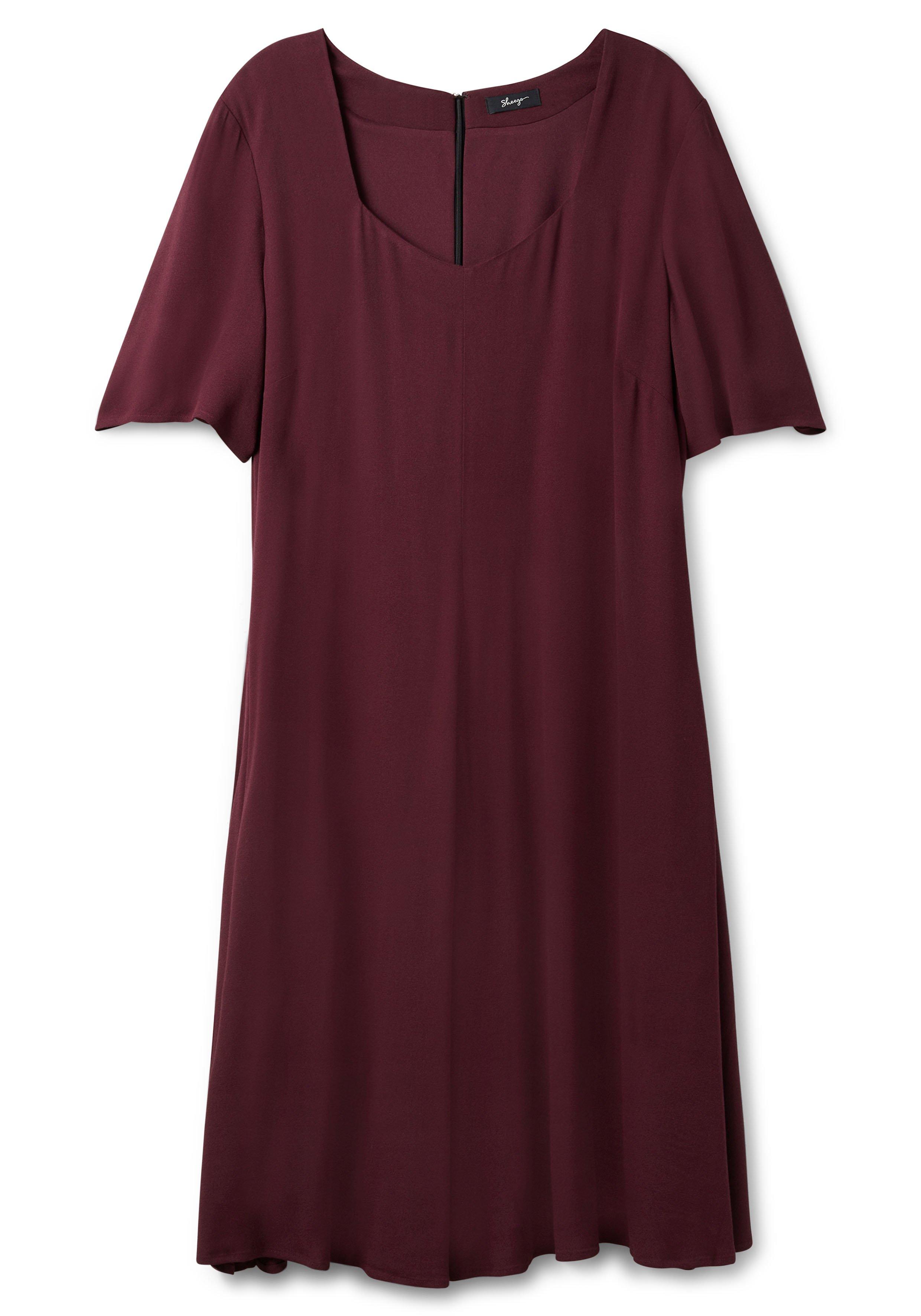 Cocktailkleid aus Georgette, mit Unterkleid