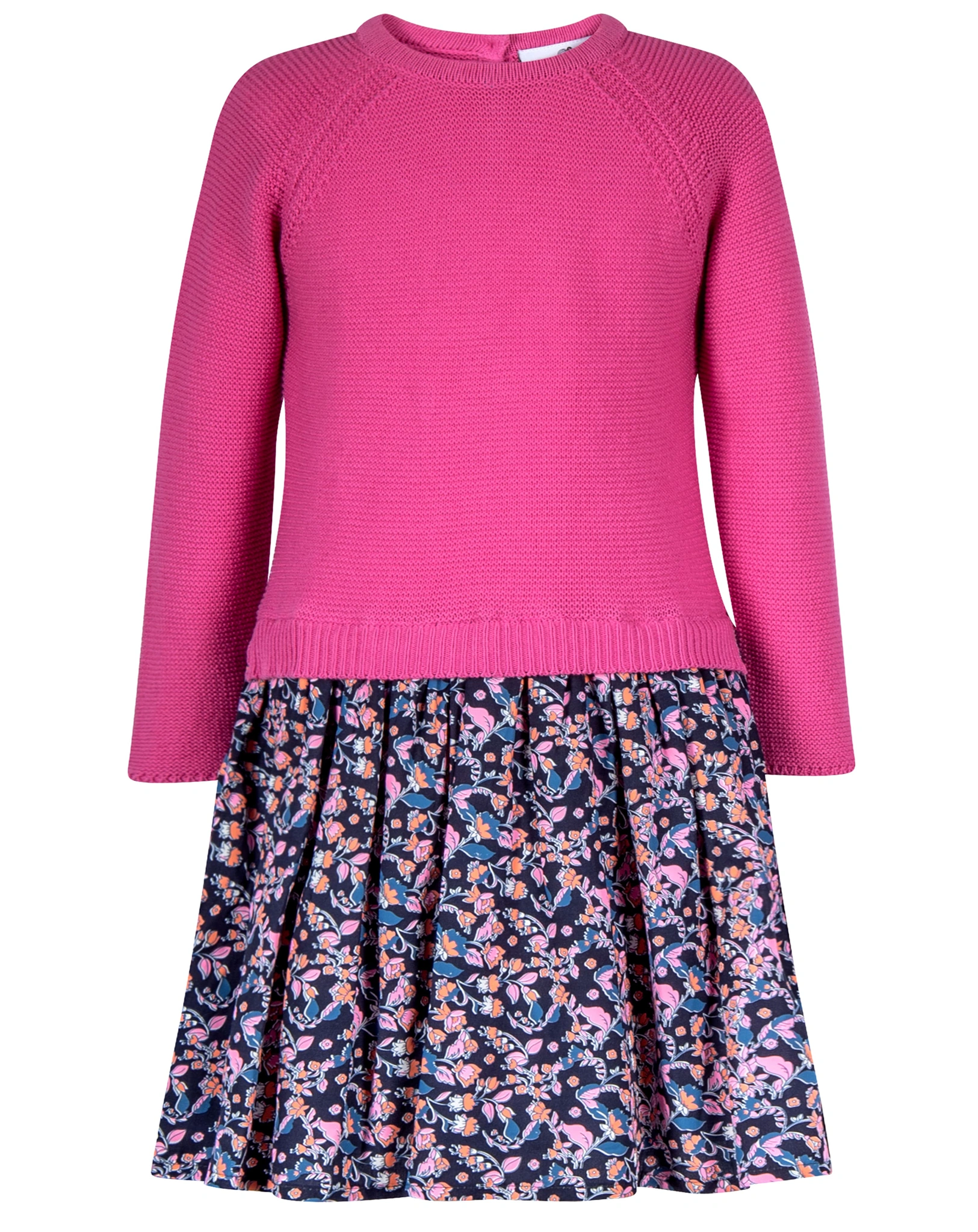 Langarmkleid BLÜMCHEN in light pink