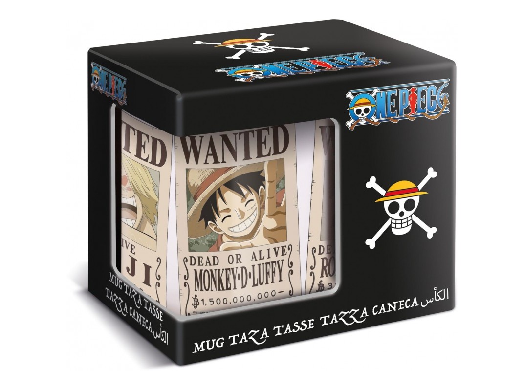 CANECA ONE PIECE - WANTED