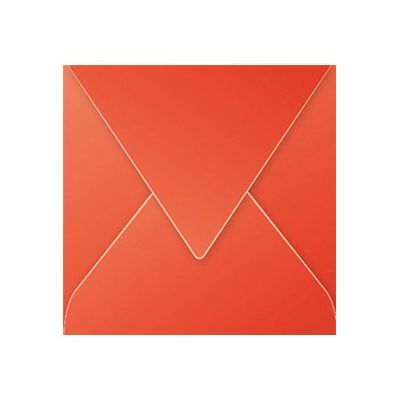 Pollen - 20 Enveloppes - 140 x 140 mm - 120 g/m² - rouge corail