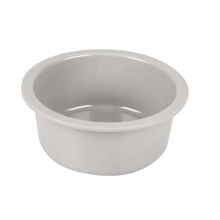 Comedouro e bebedouro portátil Flamingo Lilo Grey para cães