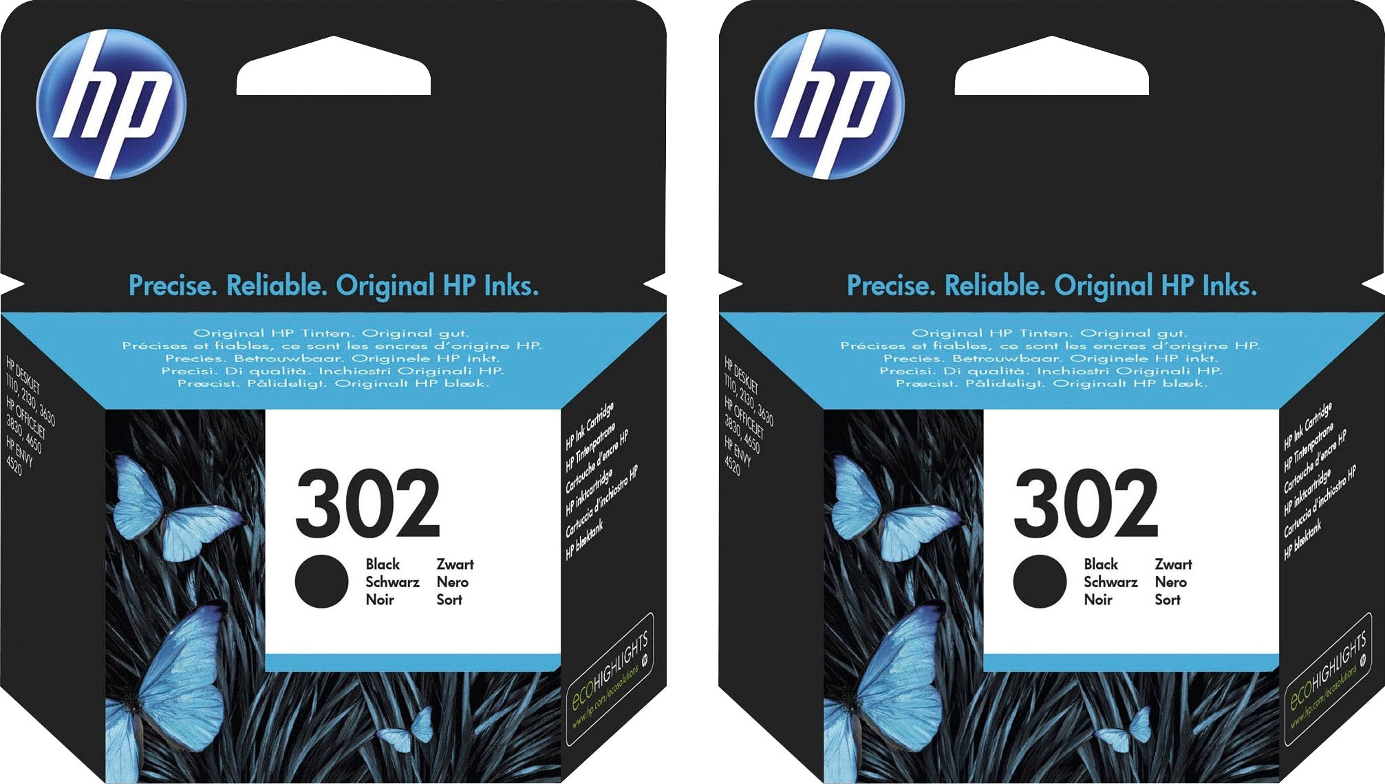 HP Tintenpatrone »302« original Druckerpatrone 302  schwarz
