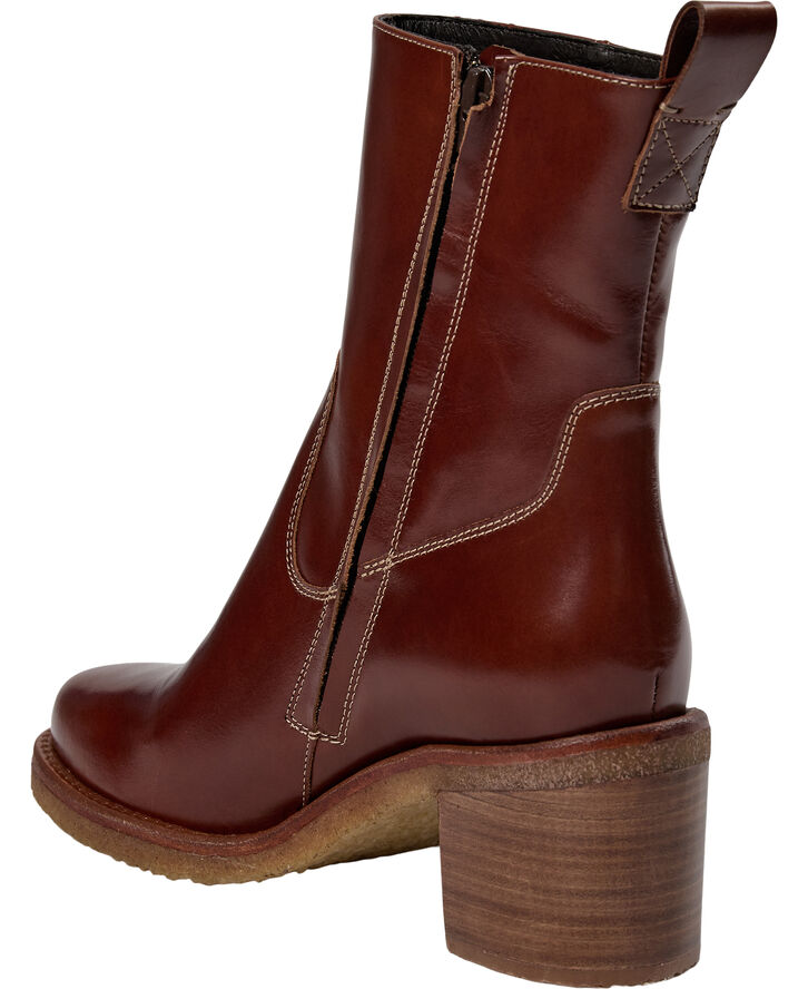 Billi Bi Kort støvle - A7157 Cognac desire calf 85