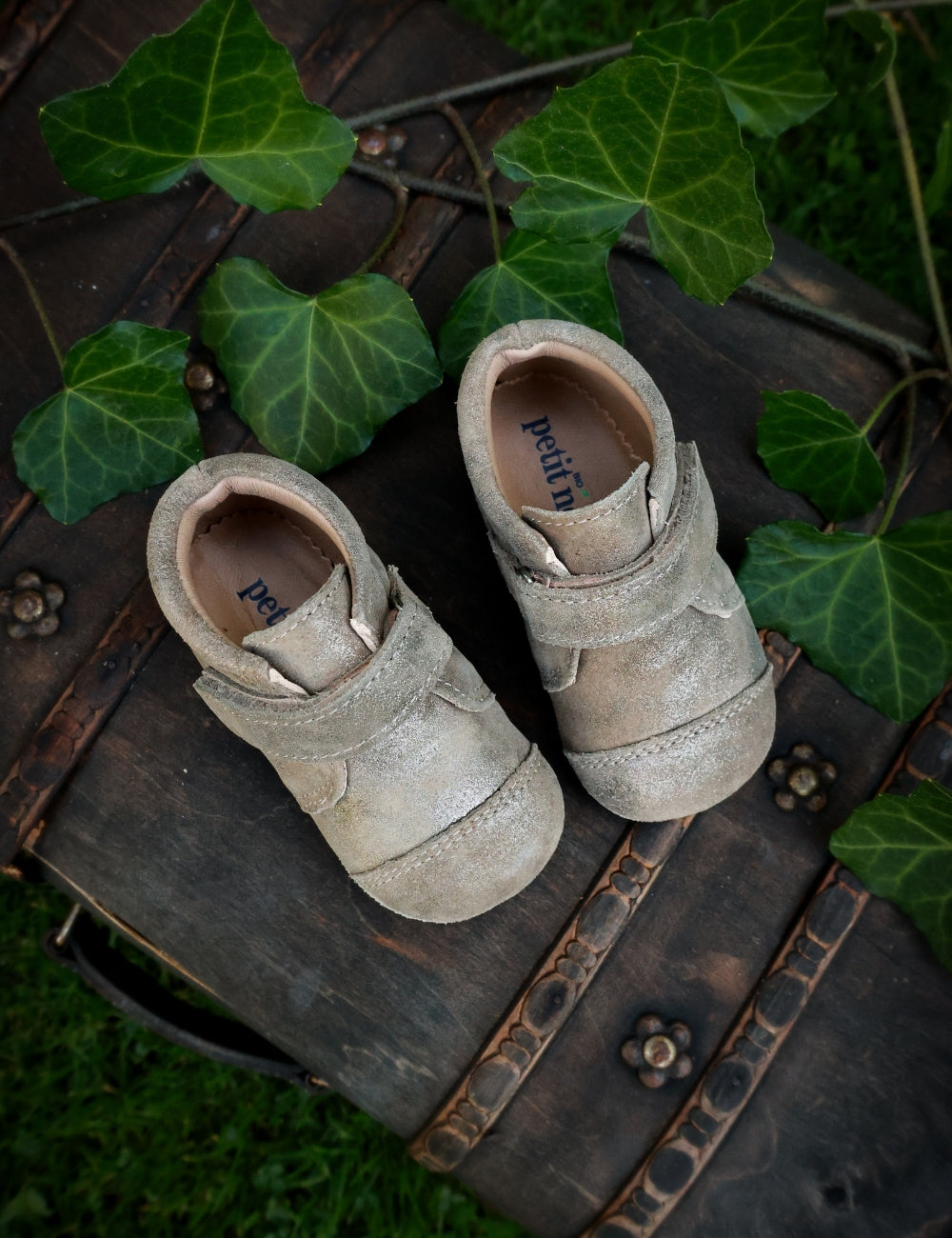 Shoe with Velcro - Galaxy Suede