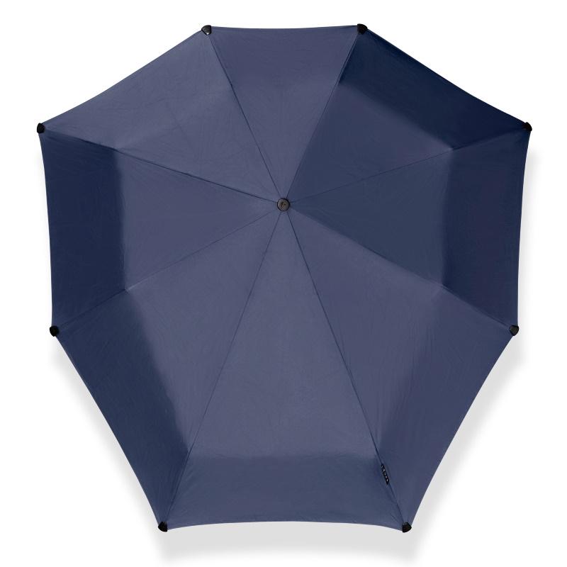 Senz° Mini Opvouwbare Storm Paraplu Donkerblauw