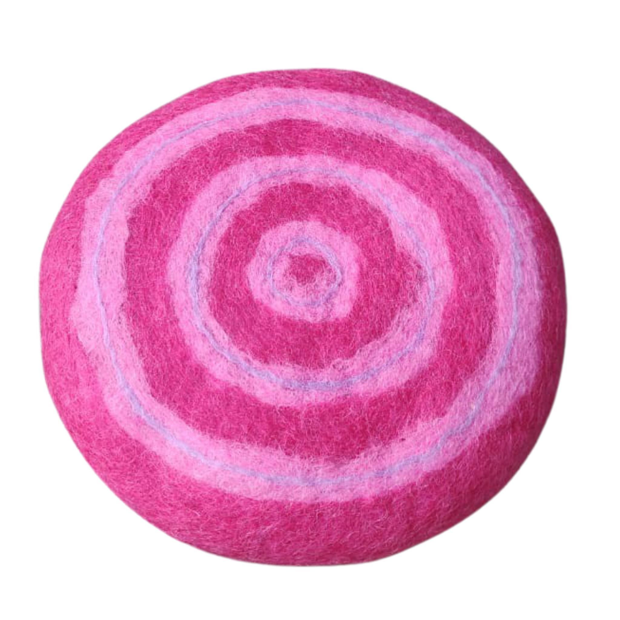 Filz-Untersetzer, pink, Ø24cm günstig bestellen