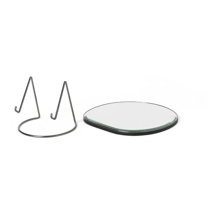 Ferm Living Miroir à poser Pond | Noir