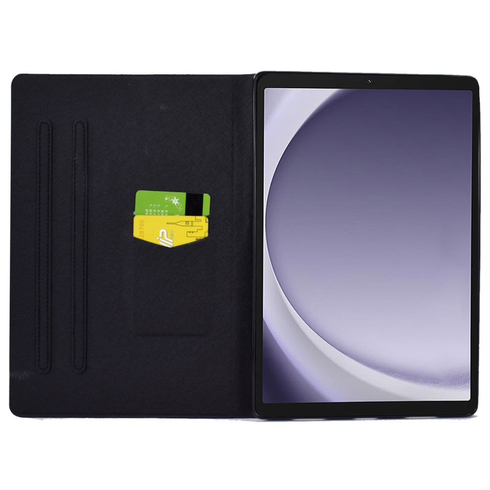 Samsung Galaxy Tab A9 Leder Tasche Flip Cover - Never Stop Dreaming