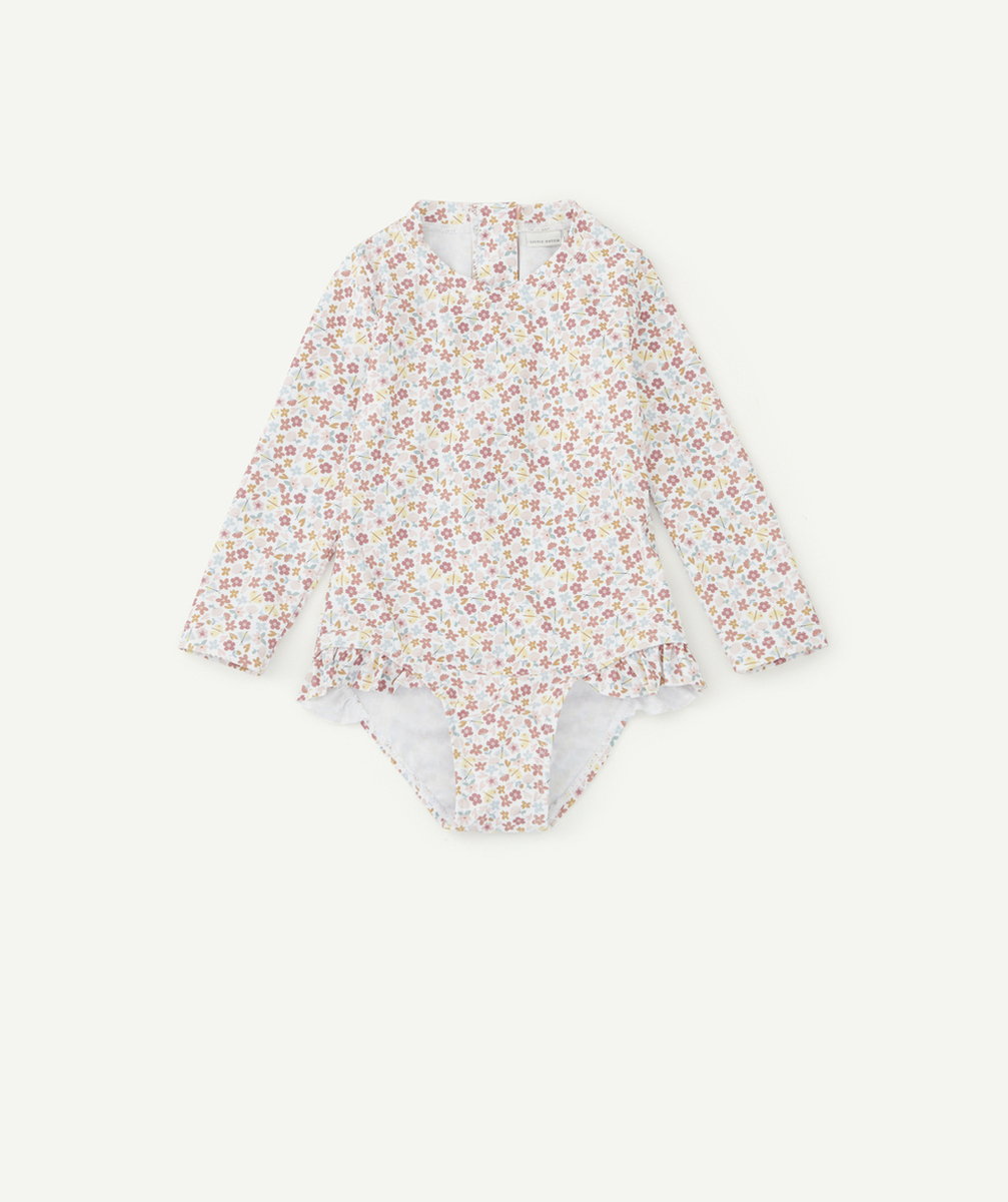 LITTLE DUTCHCOMBINAISON DE BAIN BÉBÉ FILLE EN POLYESTER RECYCLÉ FLEURIE