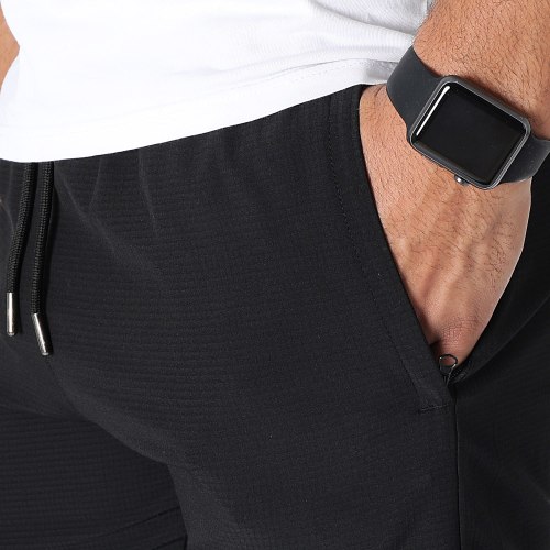 Pantalon Jogging Texturé 0292 Noir
