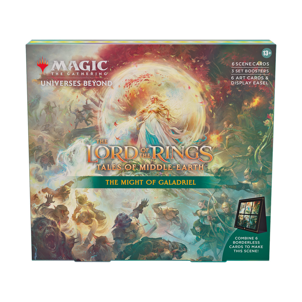 Magic The Gathering : The Lord of the Rings - Lot de 4 Scene Box