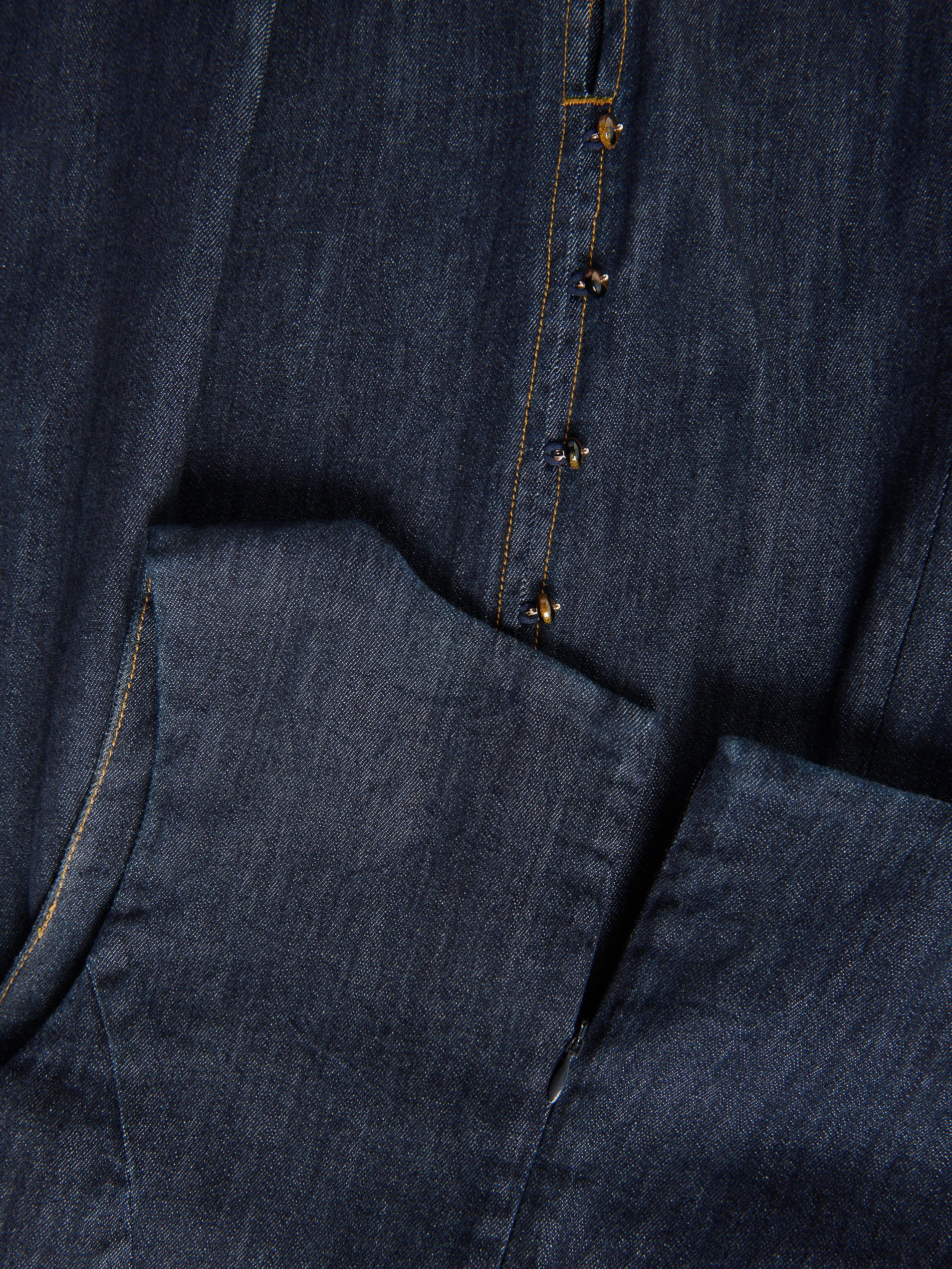 Denim Midikleid