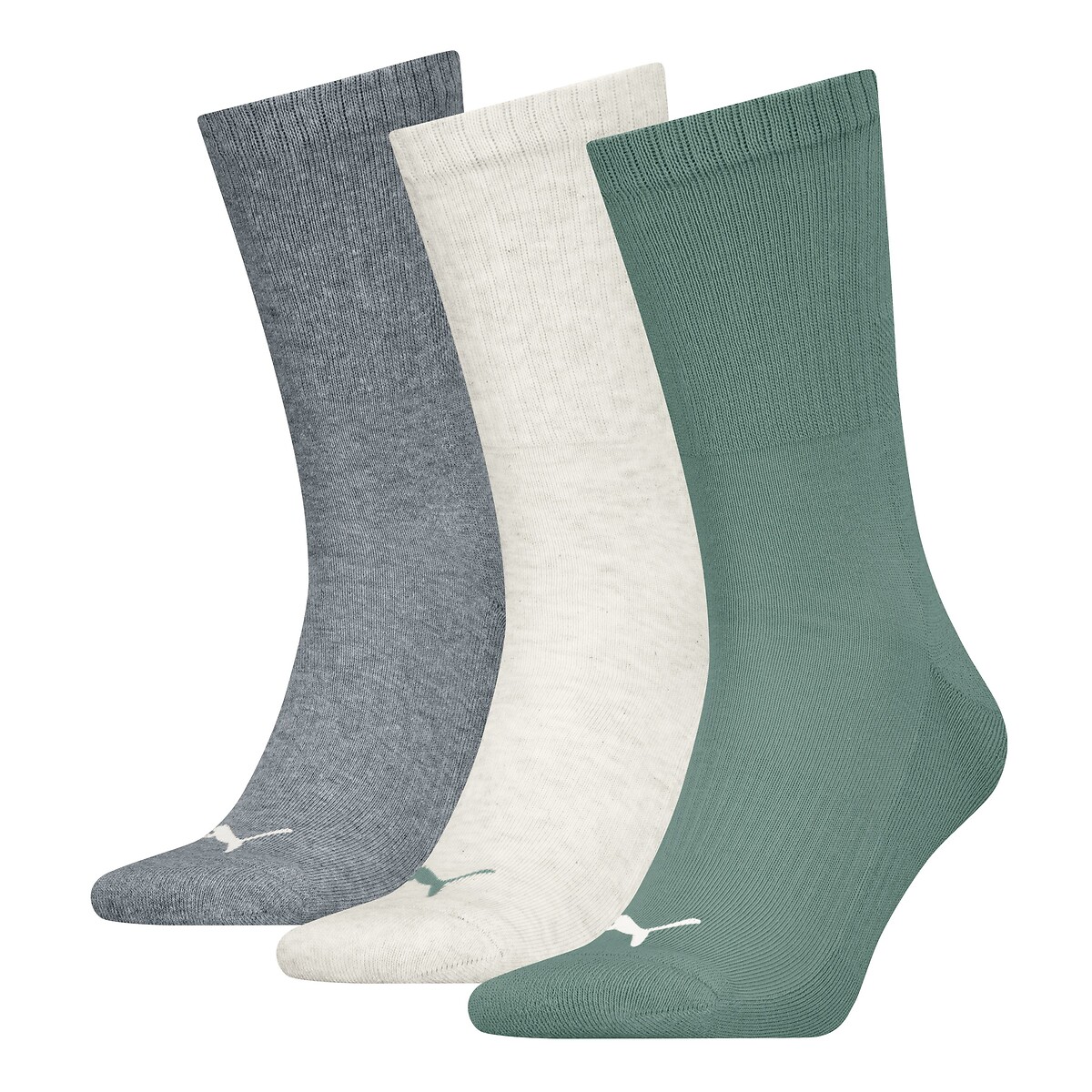 PUMA<br>Conjunto de 3 pares de meias macias